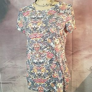 Hannah Short Sleeve Embellished Tee Size Small